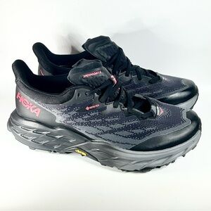 New Hoka One One Speedgoat 5 Spike Winterized Trail Shoes Womens Size 7B